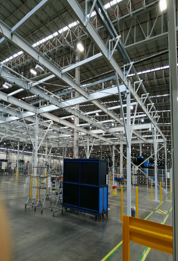 Techumbre estructural terminada